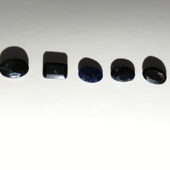 I have 4) Stones, Oval Sapphire & Green Tourmaline - Picture 2 of 2